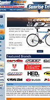 website / SunriseTri.com / design & layout within existing ShopSite e-commerce platform